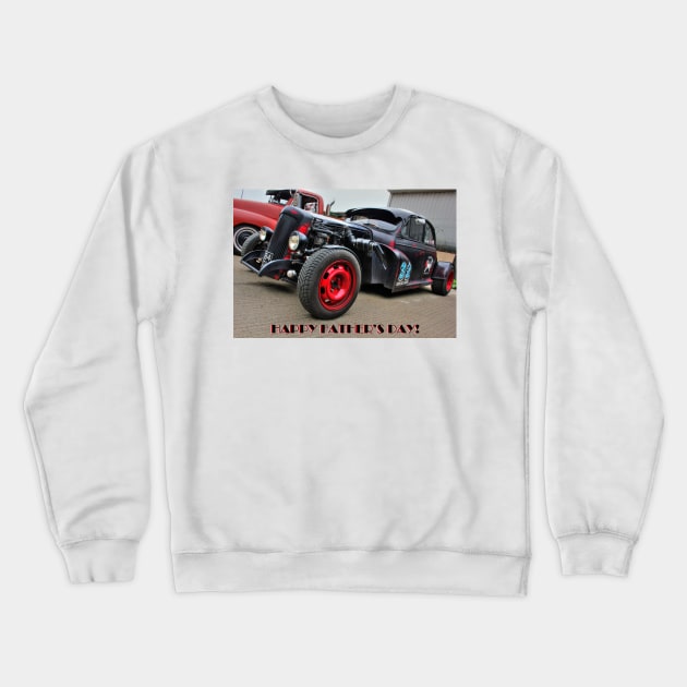 Happy Father's Day Crewneck Sweatshirt by VHS Photography